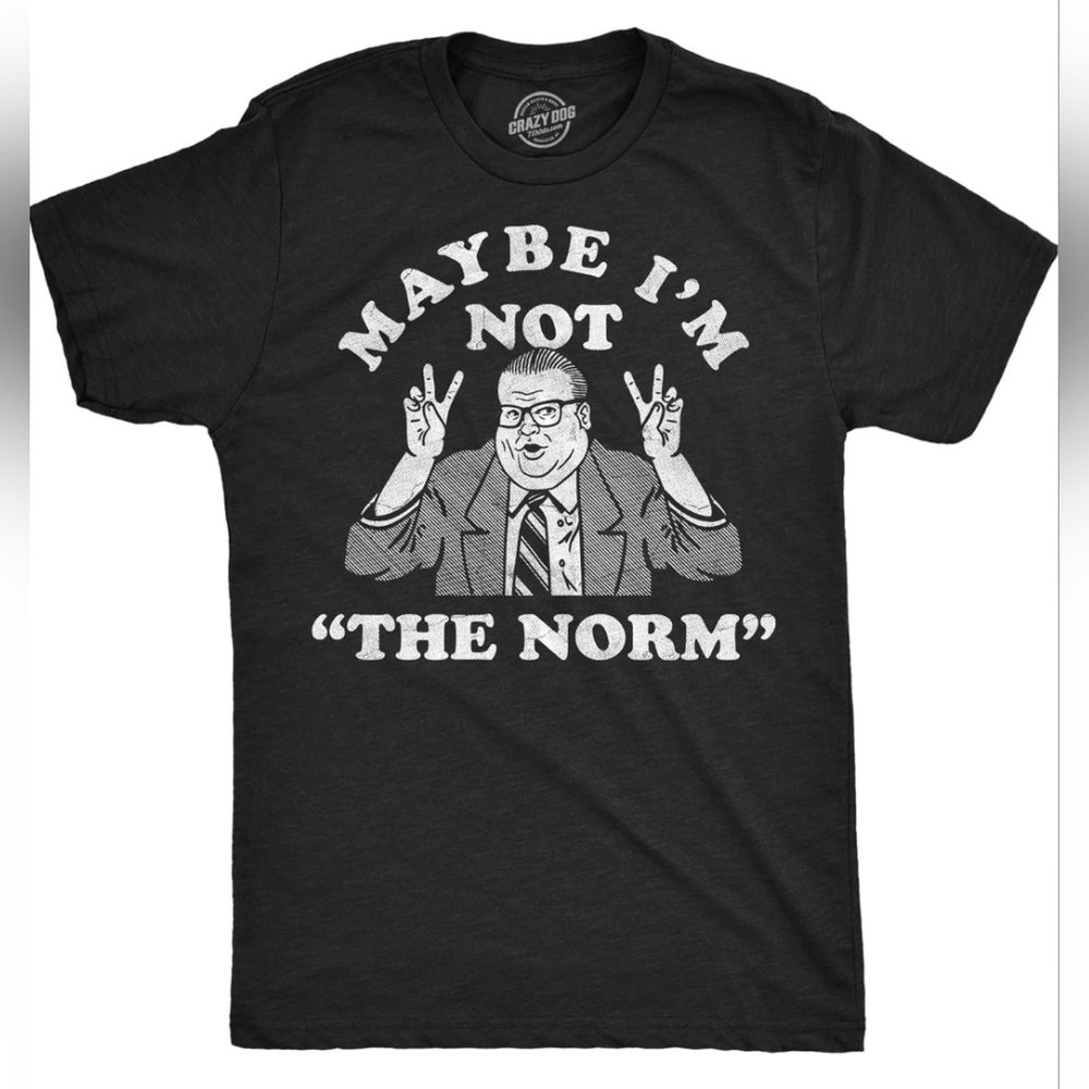 Graphic Tee Men's XL - Maybe I'm Not "The Norm" Chris Farley, New Without Tags